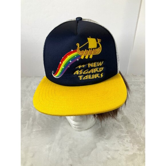 Disney Marvel Thor Love and Thunder New Asgard Tours Snap‎ Back Hat Cap OSFM - Picture 1 of 8